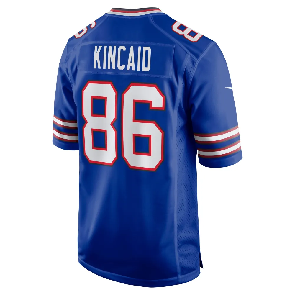 Men's Buffalo Bills Dalton Kincaid Royal 2023 NFL Draft First Round Pick Jersey