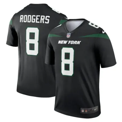 Men's New York Jets Aaron Rodgers Jersey 01