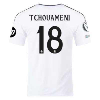 Aurélien Tchouaméni Real Madrid 24/25 Home Jersey 01