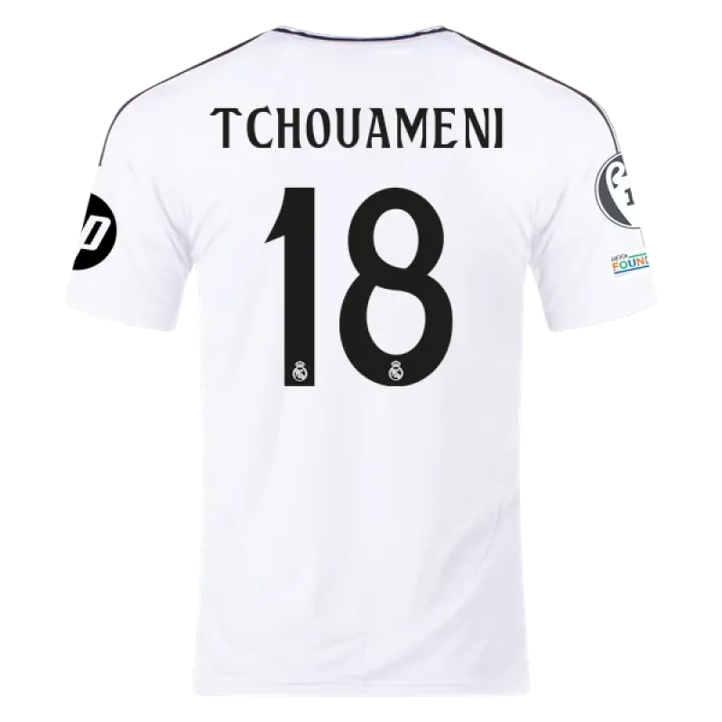 Aurélien Tchouaméni Real Madrid 24/25 Home Jersey