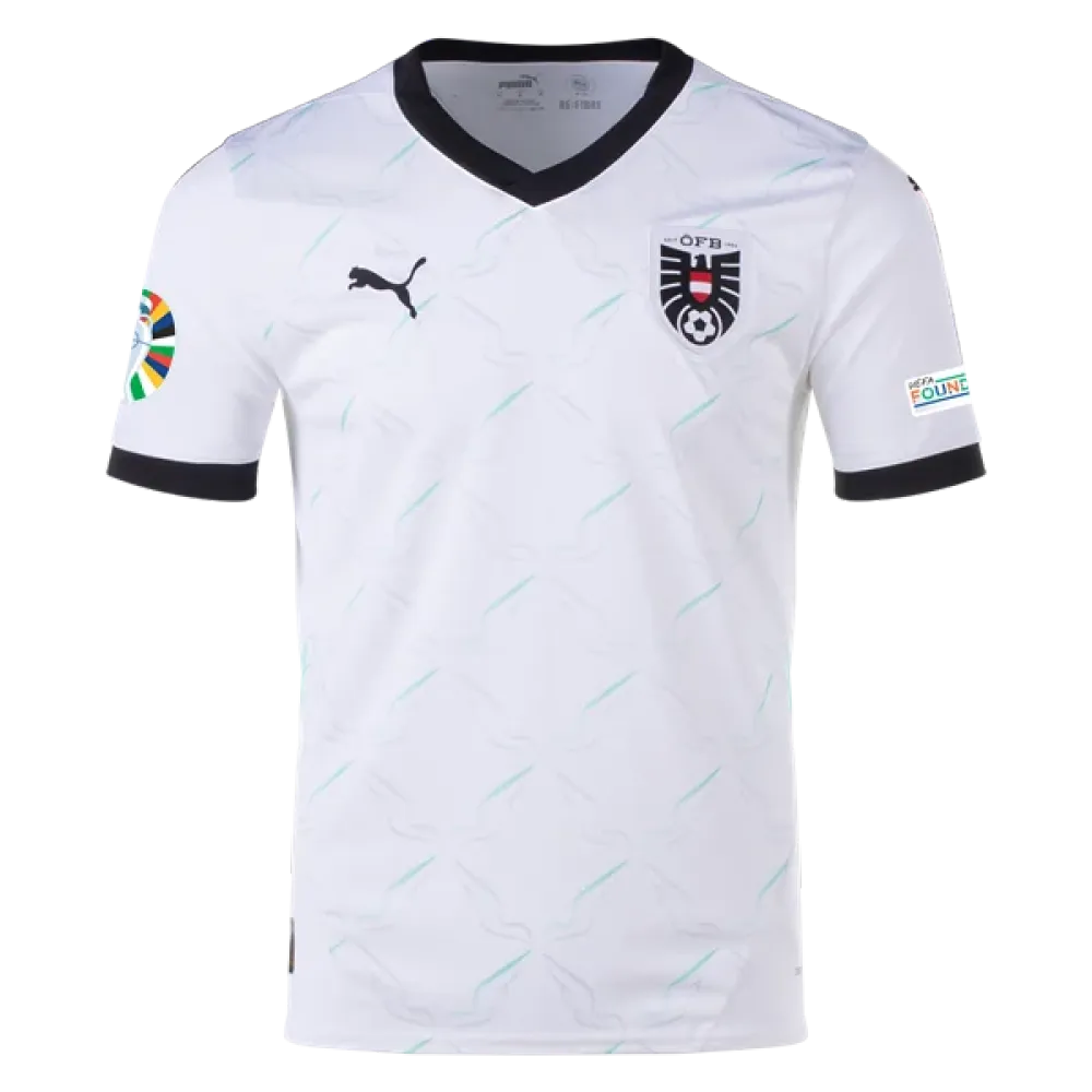 Austria 24/25 Away Euro Patch Jersey