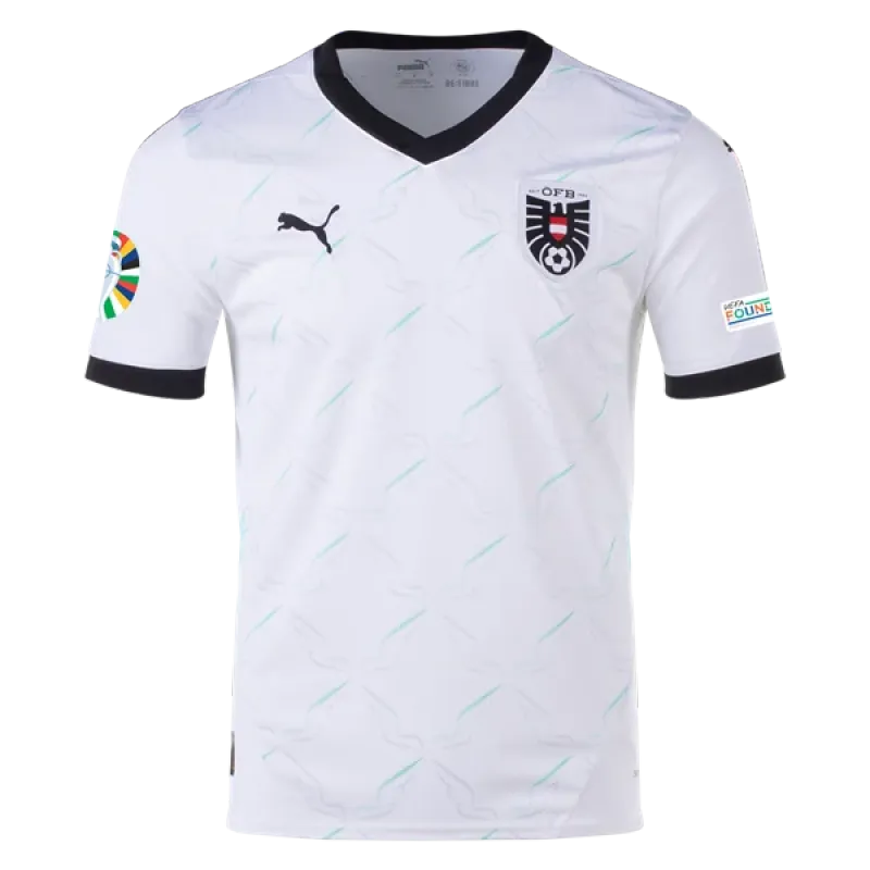 Austria 24/25 Away Euro Patch Jersey