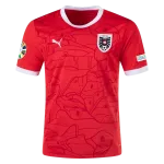 Austria 24/25 Home Euro Patch Jersey