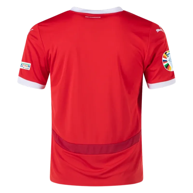 Austria 24/25 Home Euro Patch Jersey