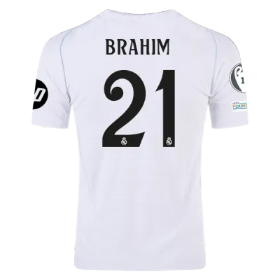 Brahim Díaz Real Madrid 24/25 Player Home Jersey 01