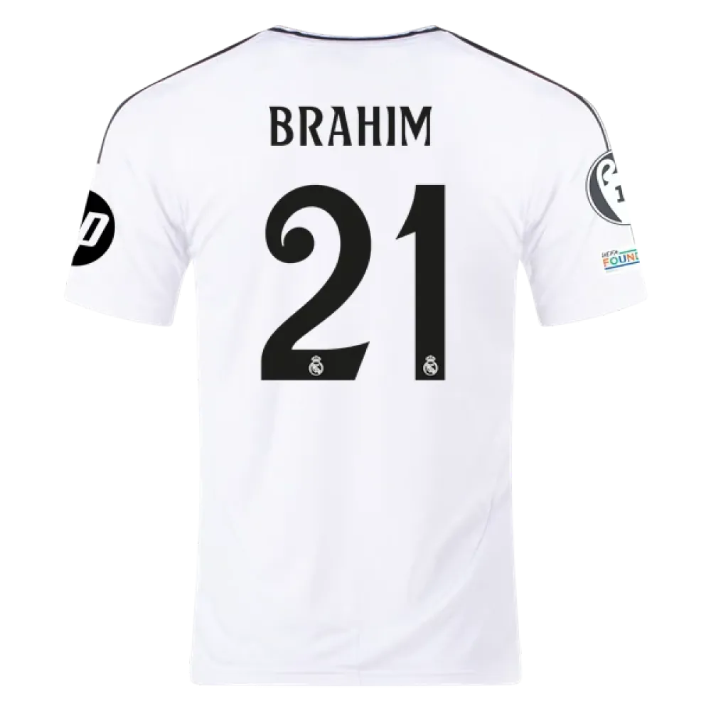 Brahim Díaz Real Madrid 24/25 Home Jersey