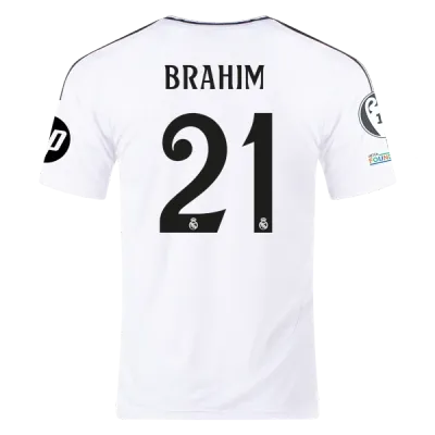 Brahim Díaz Real Madrid 24/25 Home Jersey 01