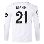 Brahim Díaz Real Madrid 24/25 Long Sleeve Home Jersey