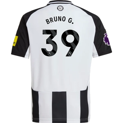 Bruno Guimarães Newcastle 24/25 Youth Home Jersey 01