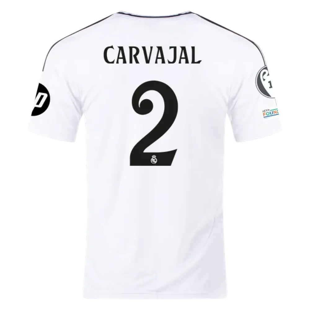 Dani Carvajal Real Madrid 24/25 Home Jersey