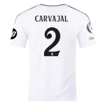 Dani Carvajal Real Madrid 24/25 Home Jersey