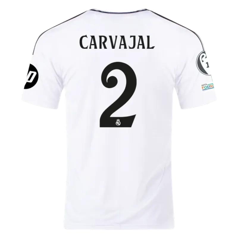 Dani Carvajal Real Madrid 24/25 Home Jersey