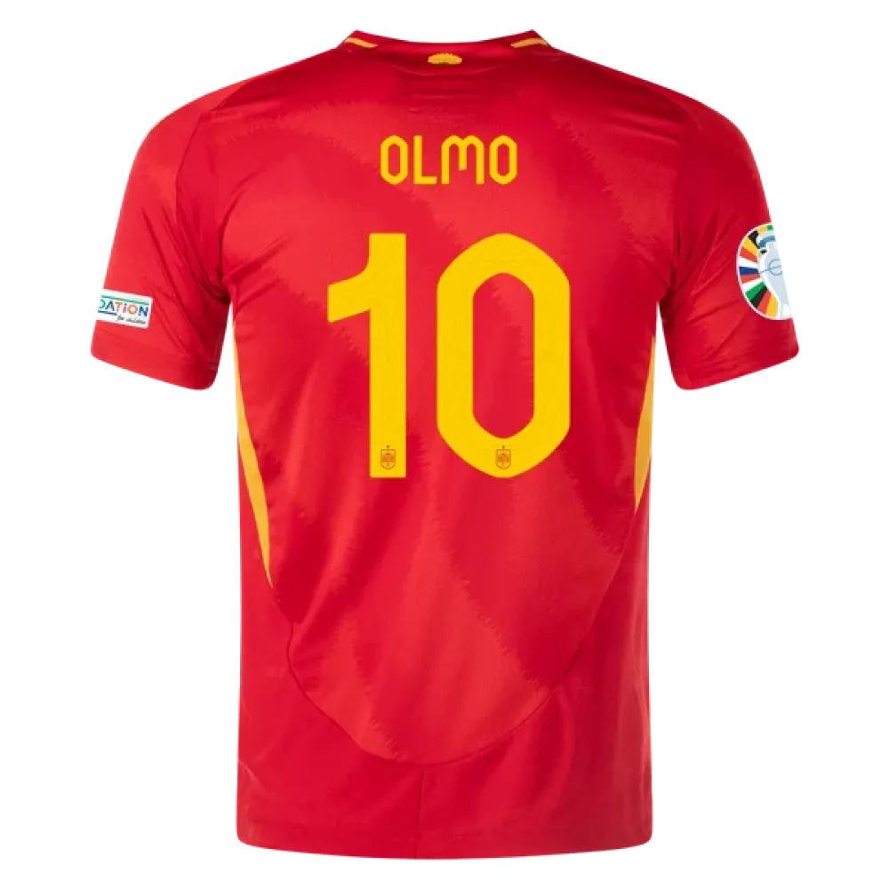 Dani Olmo Spain 24/25 Player Home Jersey