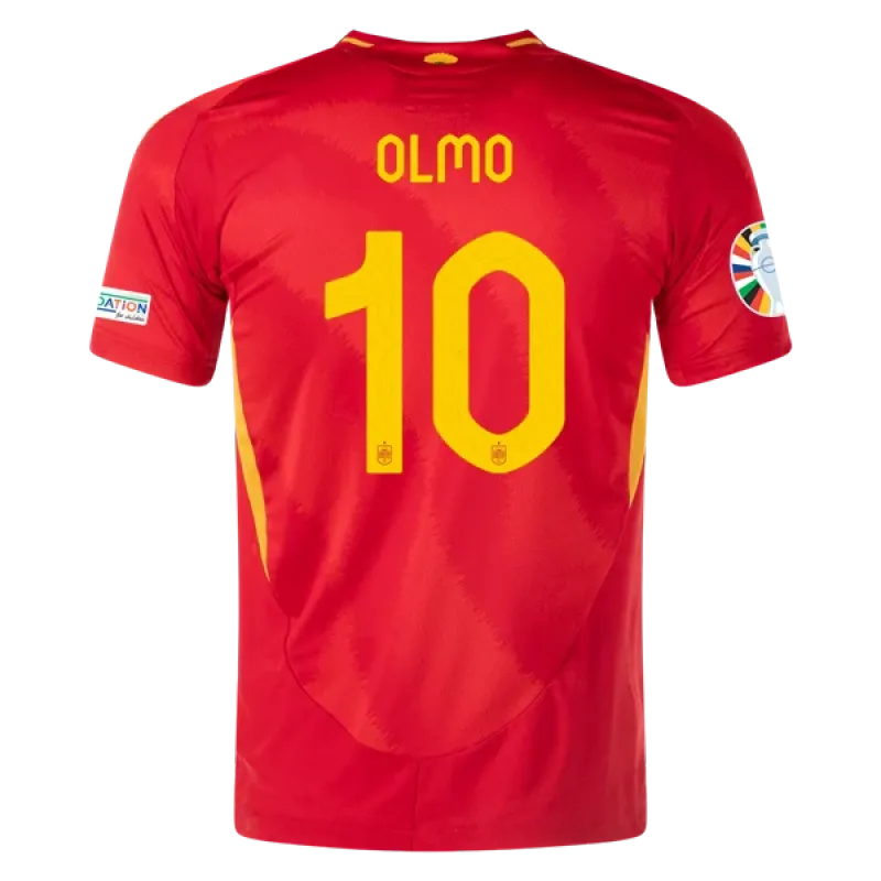 Dani Olmo Spain 24/25 Player Home Jersey