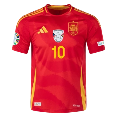 Dani Olmo Spain 24/25 Player Home Jersey 02