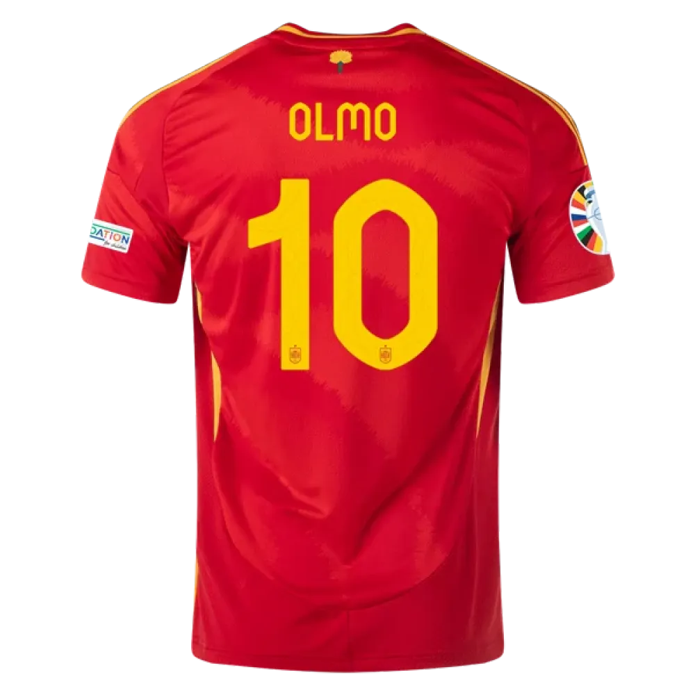 Dani Olmo Spain 24/25 Home Jersey
