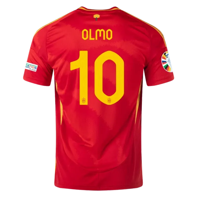 Dani Olmo Spain 24/25 Home Jersey
