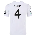 David Alaba Real Madrid 24/25 Player Home Jersey