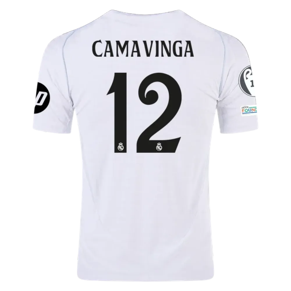 Eduardo Camavinga Real Madrid 24/25 Player Home Jersey