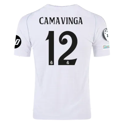 Eduardo Camavinga Real Madrid 24/25 Player Home Jersey 01