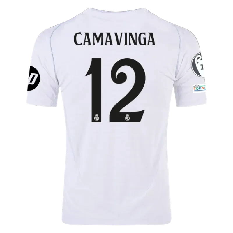 Eduardo Camavinga Real Madrid 24/25 Player Home Jersey