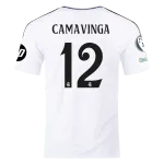 Eduardo Camavinga Real Madrid 24/25 Home Jersey