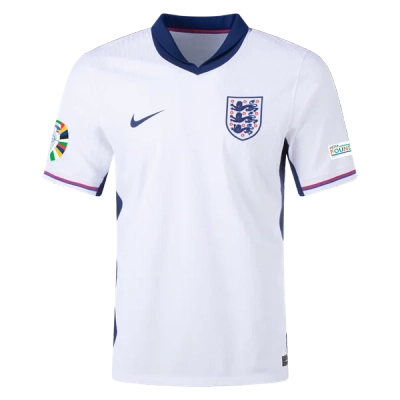 England 24/25 Player Home Euro Patch Jersey 01