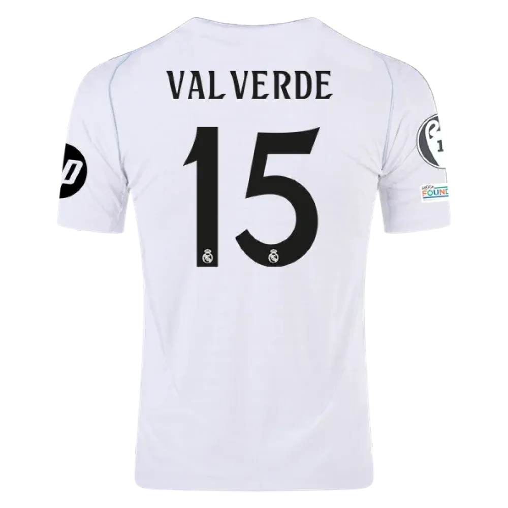 Federico Valverde Real Madrid 24/25 Player Home Jersey