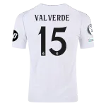 Federico Valverde Real Madrid 24/25 Player Home Jersey