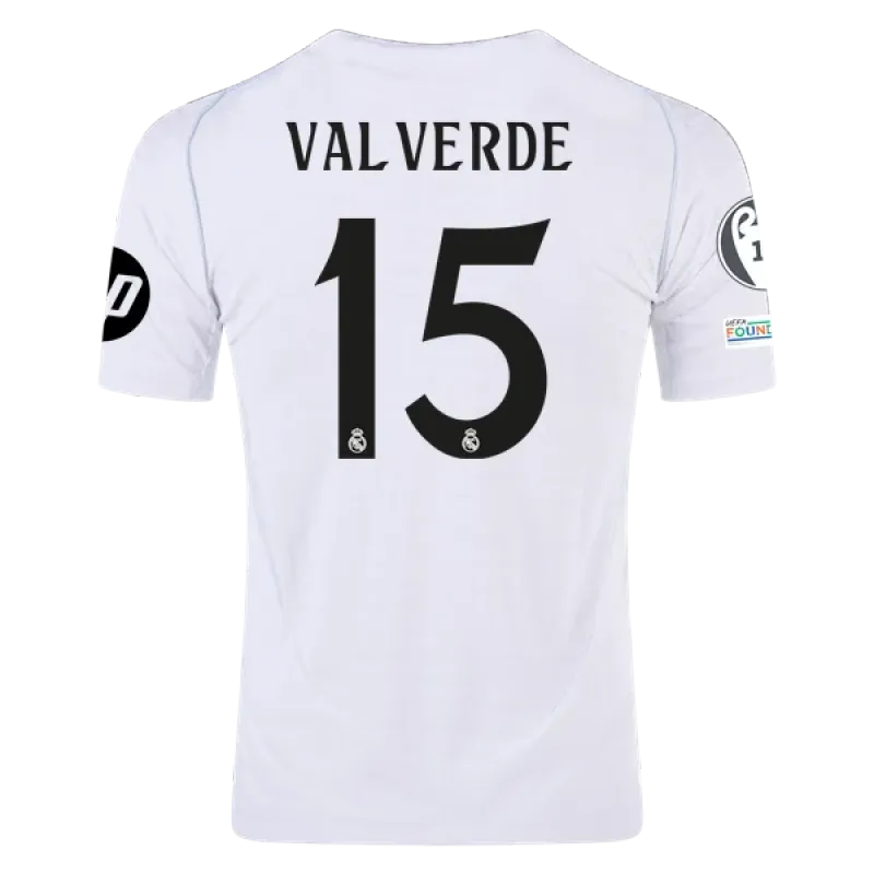 Federico Valverde Real Madrid 24/25 Player Home Jersey