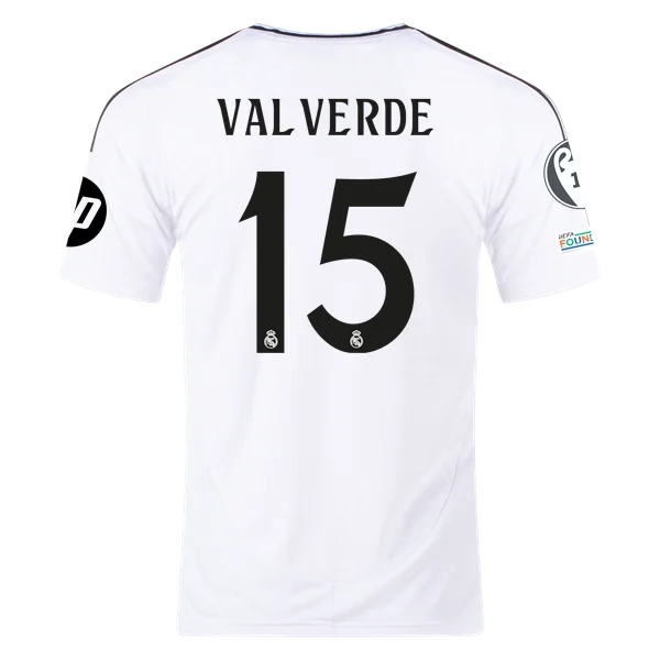 Federico Valverde Real Madrid 24/25 Home Jersey
