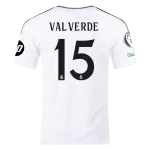 Federico Valverde Real Madrid 24/25 Home Jersey