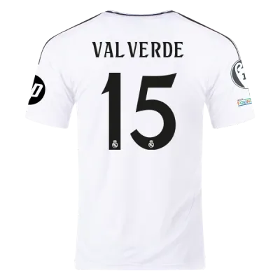 Federico Valverde Real Madrid 24/25 Home Jersey 01