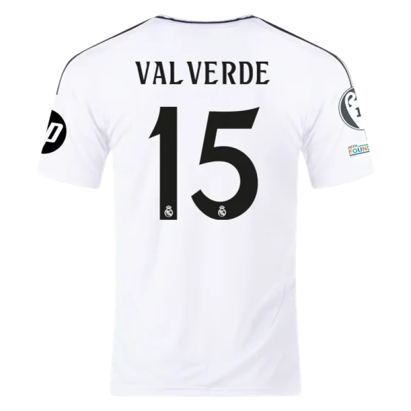 Federico Valverde Real Madrid 24/25 Home Jersey