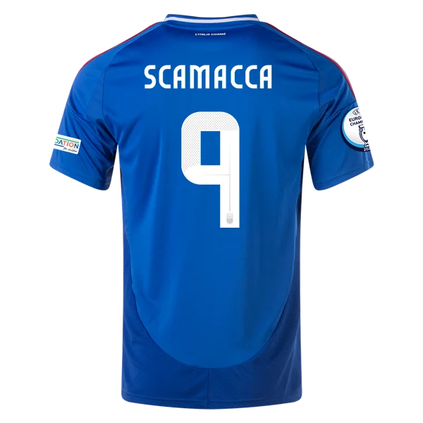 Gianluca Scamacca Italy 24/25 Home Jersey