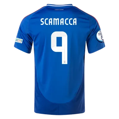Gianluca Scamacca Italy 24/25 Home Jersey 01