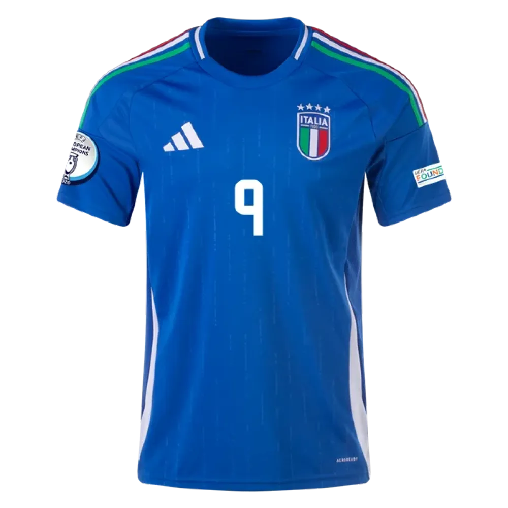 Gianluca Scamacca Italy 24/25 Home Jersey
