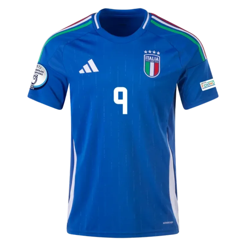 Gianluca Scamacca Italy 24/25 Home Jersey
