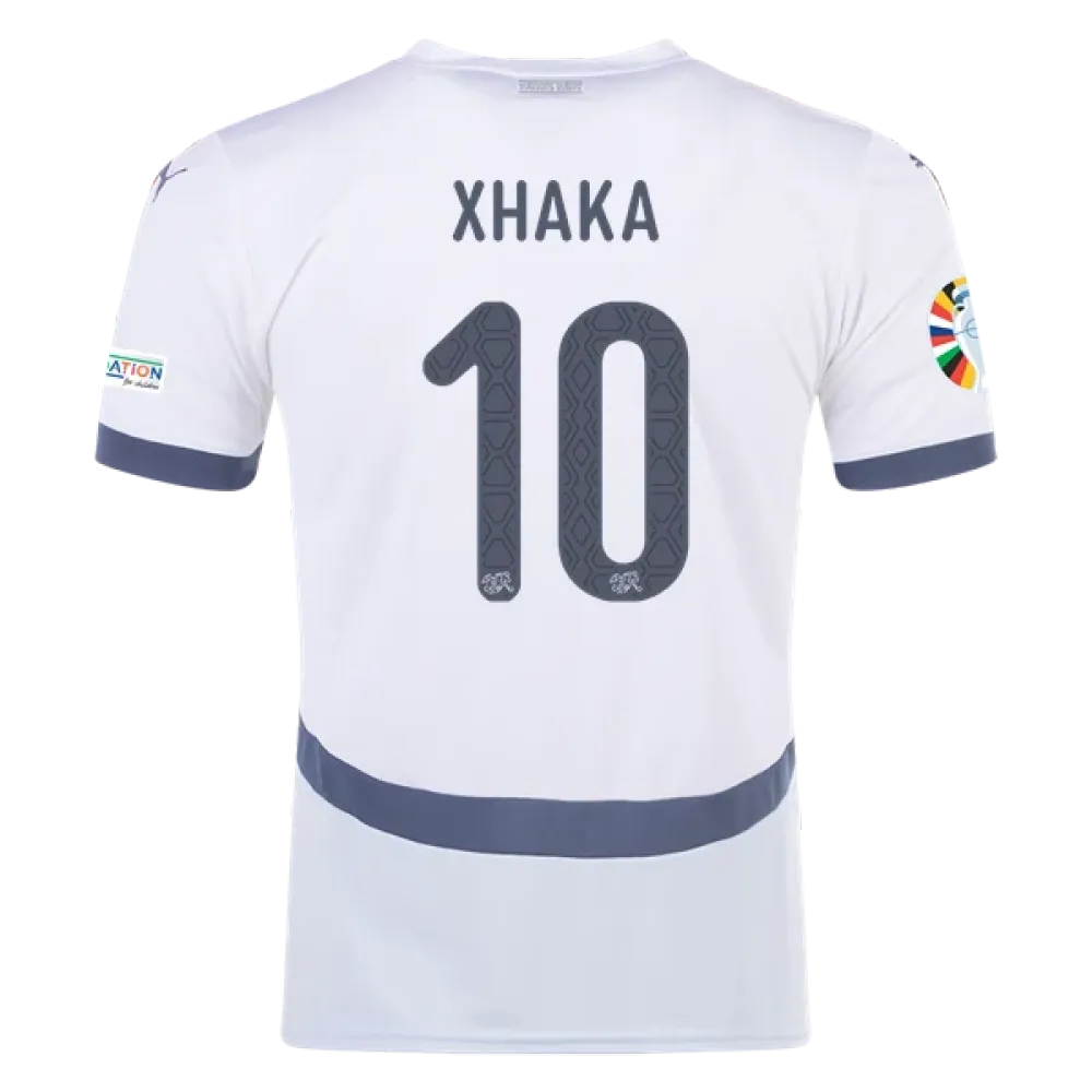 Granit Xhaka Switzerland 24/25 Away Jersey