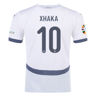 Granit Xhaka Switzerland 24/25 Away Jersey 01