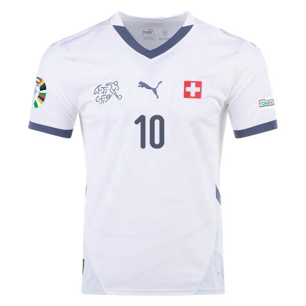 Granit Xhaka Switzerland 24/25 Away Jersey