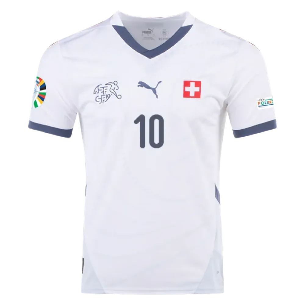 Granit Xhaka Switzerland 24/25 Away Jersey