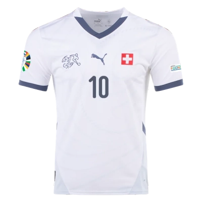 Granit Xhaka Switzerland 24/25 Away Jersey 02