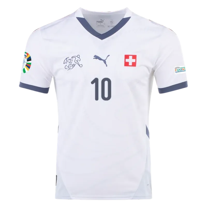 Granit Xhaka Switzerland 24/25 Away Jersey