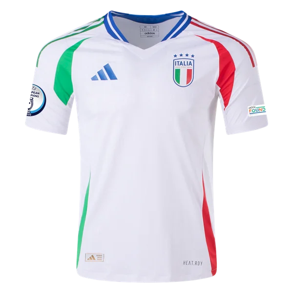 Italy 24/25 Player Away Euro Patch Jersey