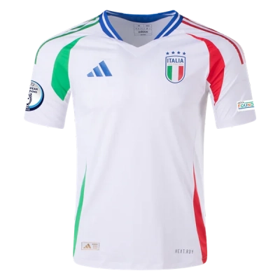 Italy 24/25 Player Away Euro Patch Jersey 01