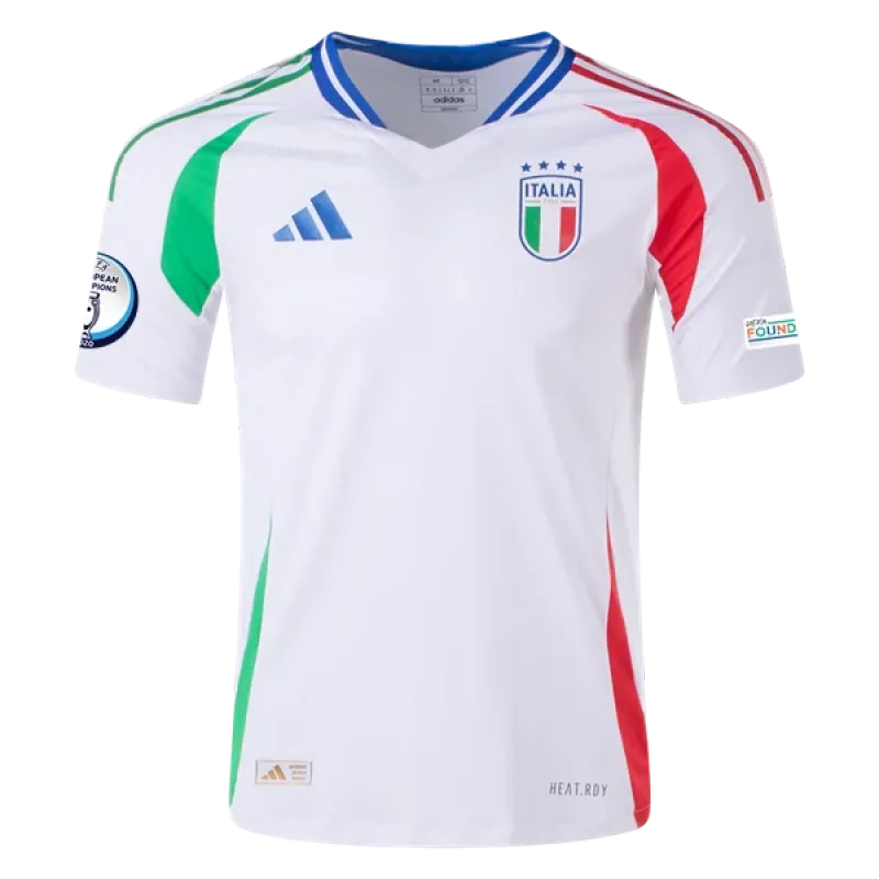 Italy 24/25 Player Away Euro Patch Jersey