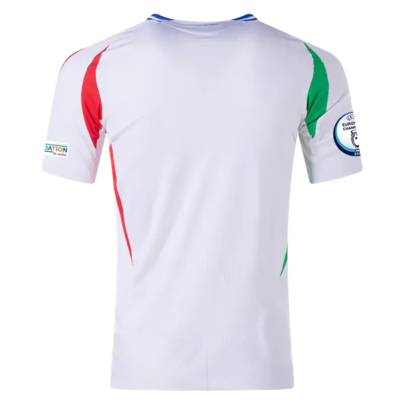 Italy 24/25 Player Away Euro Patch Jersey