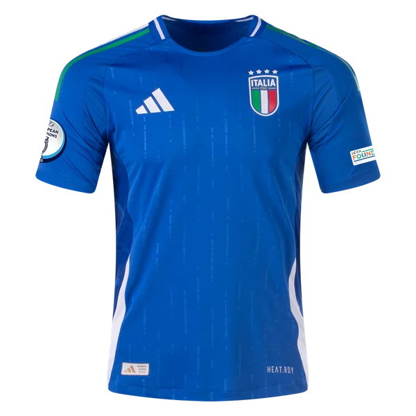 Italy 24/25 Player Home Euro Patch Jersey