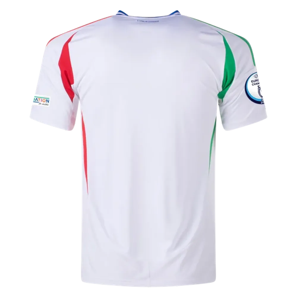 Italy 24/25 Away Euro Patch Jersey